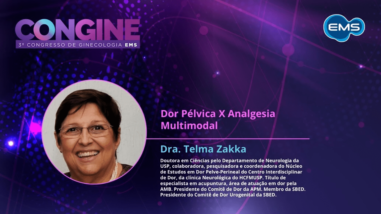 CONGINE: Dor pélvica x Analgesia Multimodal