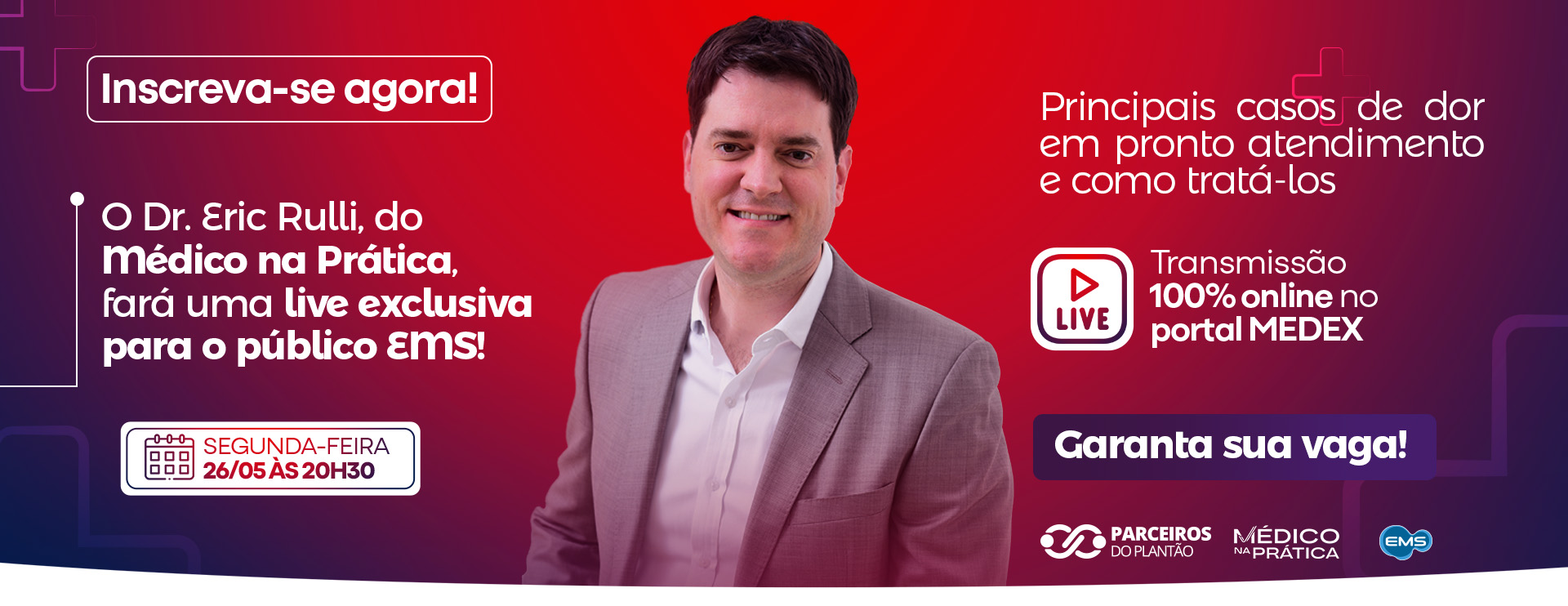 "Evento" - Principais Casos de Dor em Pronto-Atendimento e Como Tratá-los