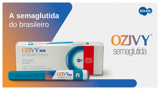Foto de EMS conquista registro para produção da semaglutida brasileira: Ozivy® 