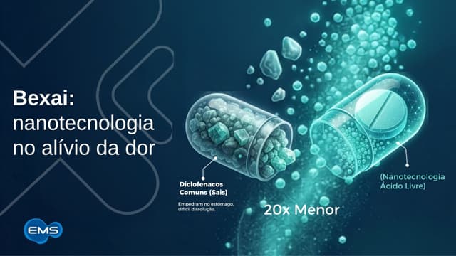 Foto de Menos dose, mais controle da dor:  como a nanotecnologia transforma o uso dos AINEs