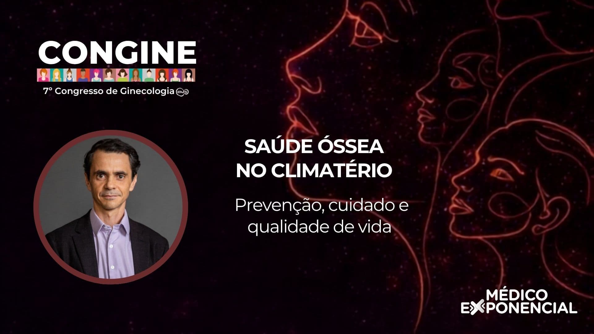 CONGINE 2026 - Saúde Óssea no Climatério: Prevenção, cuidado e qualidade de vida 