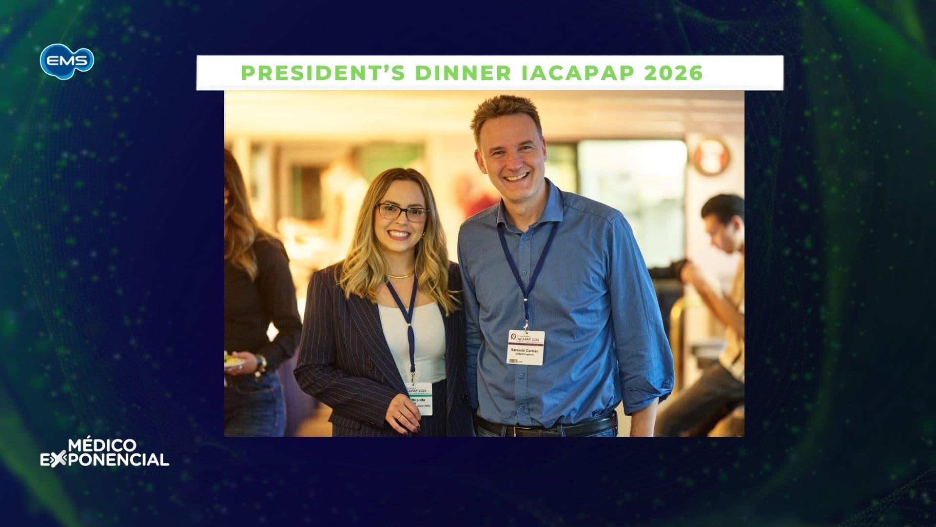 Individualização terapêutica e flexibilidade posológica em TDAH ganham destaque durante o President's Dinner do IACAPAP 2026 