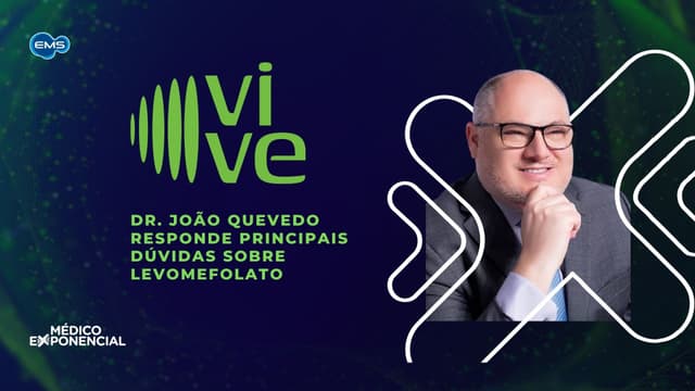 Foto de Dr. João Quevedo responde: quais pacientes podem se beneficiar do levomefolato no tratamento da depressão?