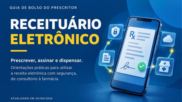 Foto de Guia de Bolso Prescritor - Receituário Eletrônico 