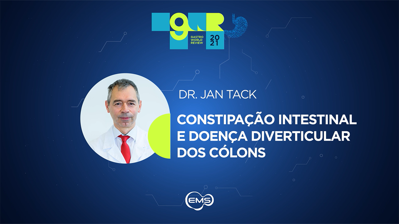 Constipação Intestinal e Doença Diverticular dos Cólons - Dr. Jan Tack | GWR 2021